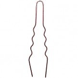 Curly pin brun 44 mm