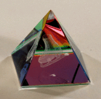Glasprydnad