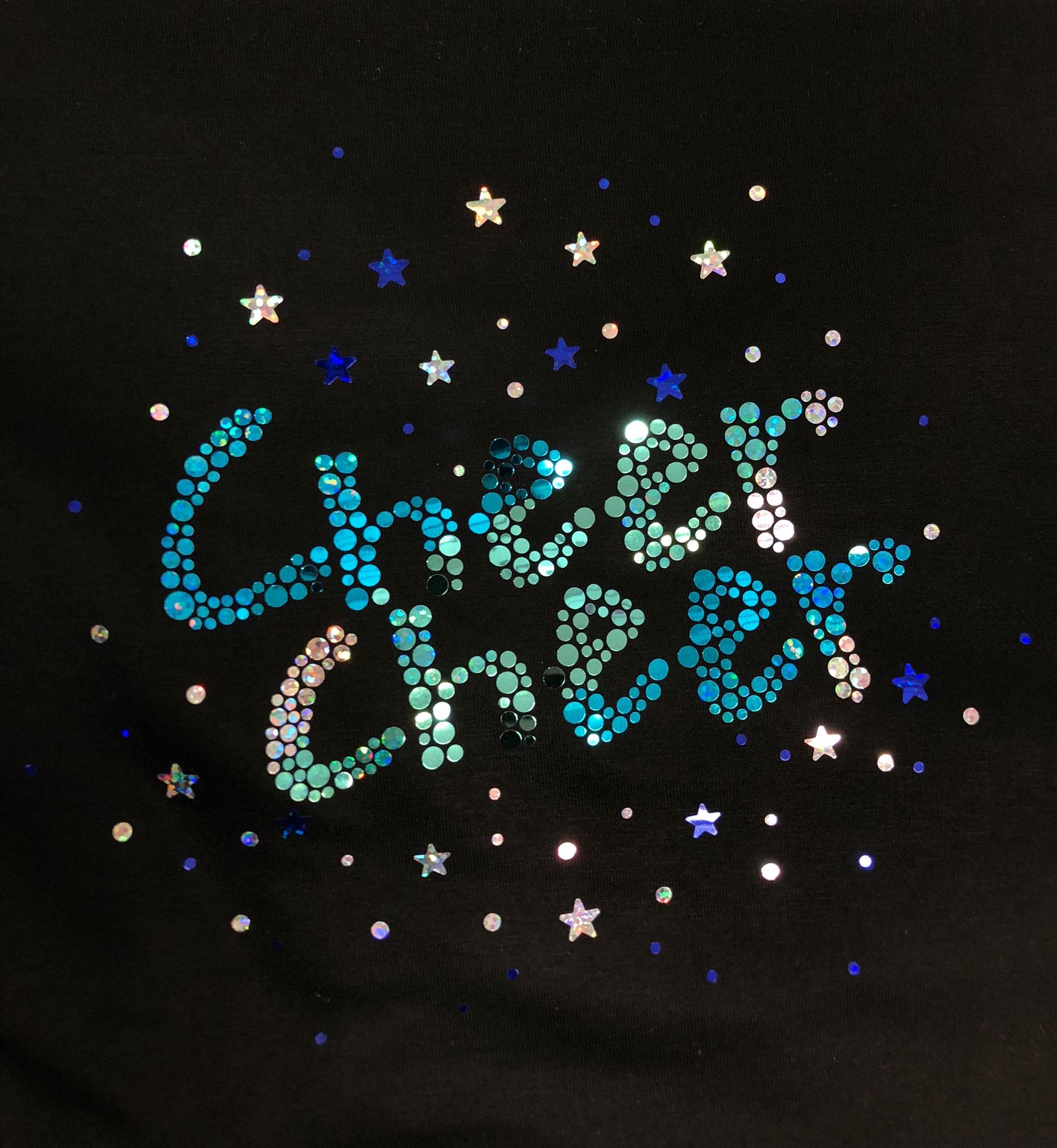 Cheerleadingtryck med hologram - 2