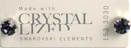 Örhängen med swarovskikristall  - 8