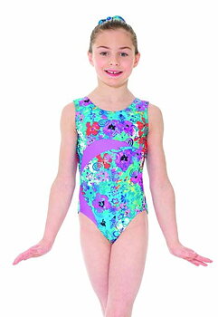 Ärmlös gymnastikdräkt