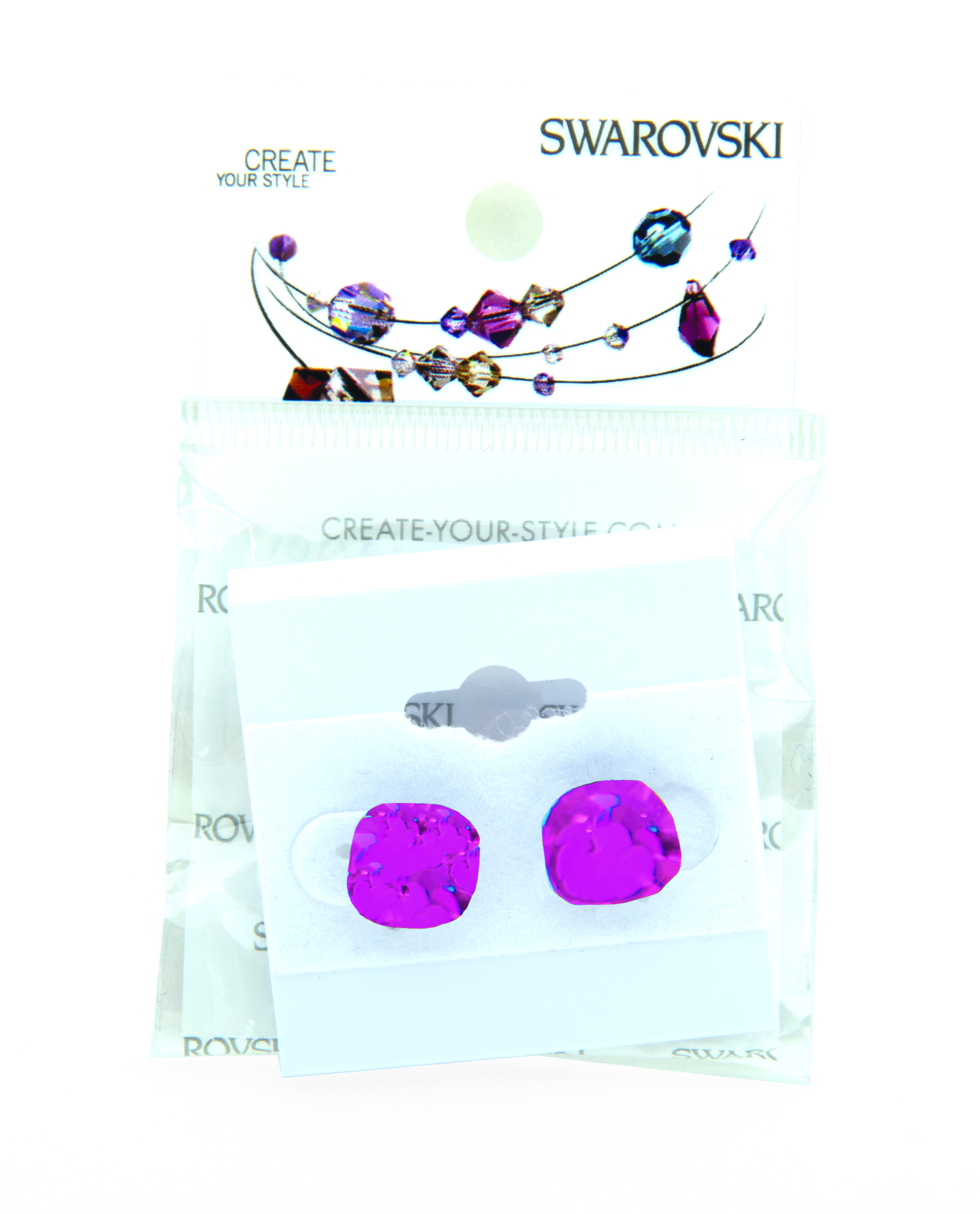 Örhängen med swarovskikristall  - 4