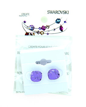 Örhängen med swarovskikristall 