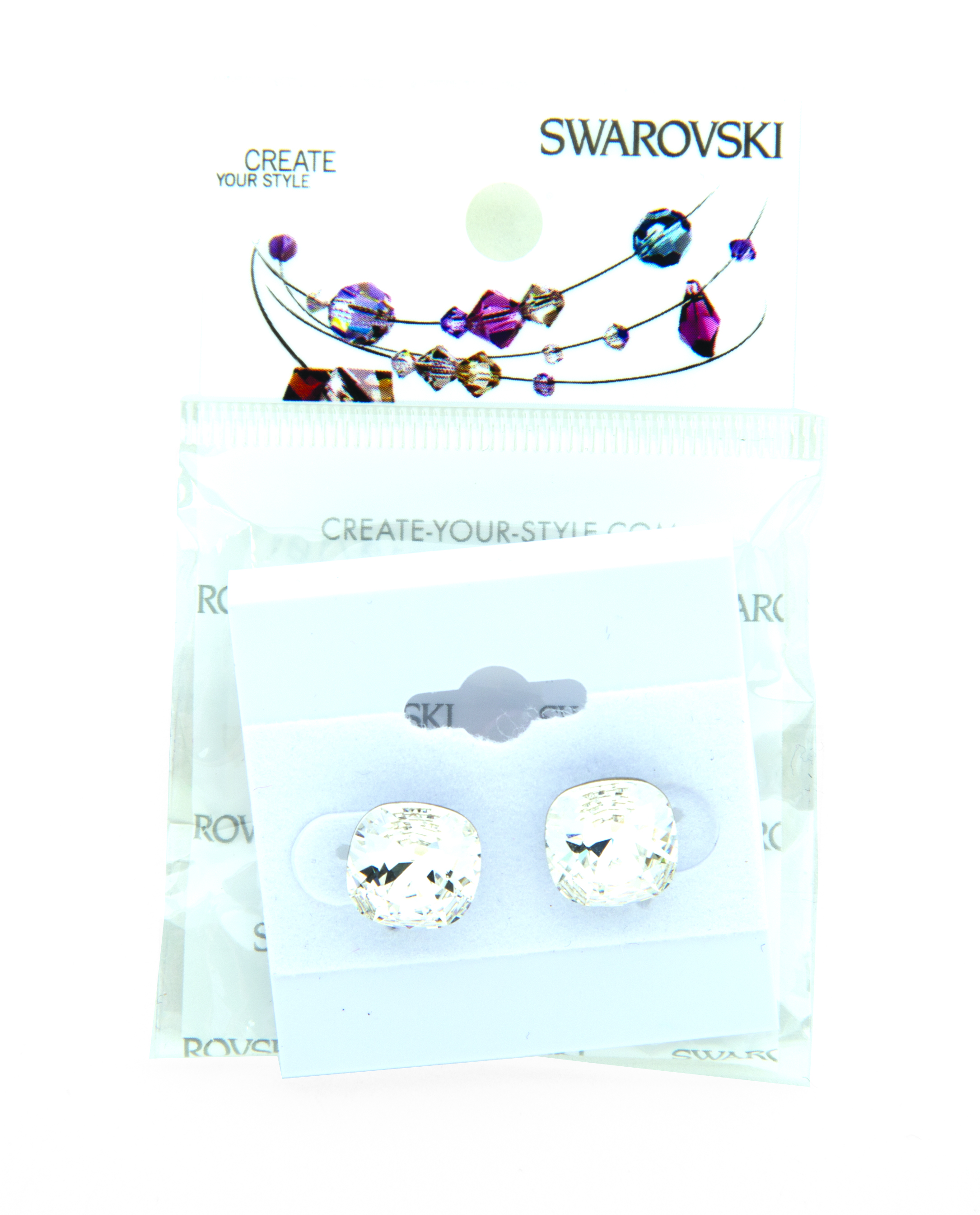 Örhängen med swarovskikristall  - 2