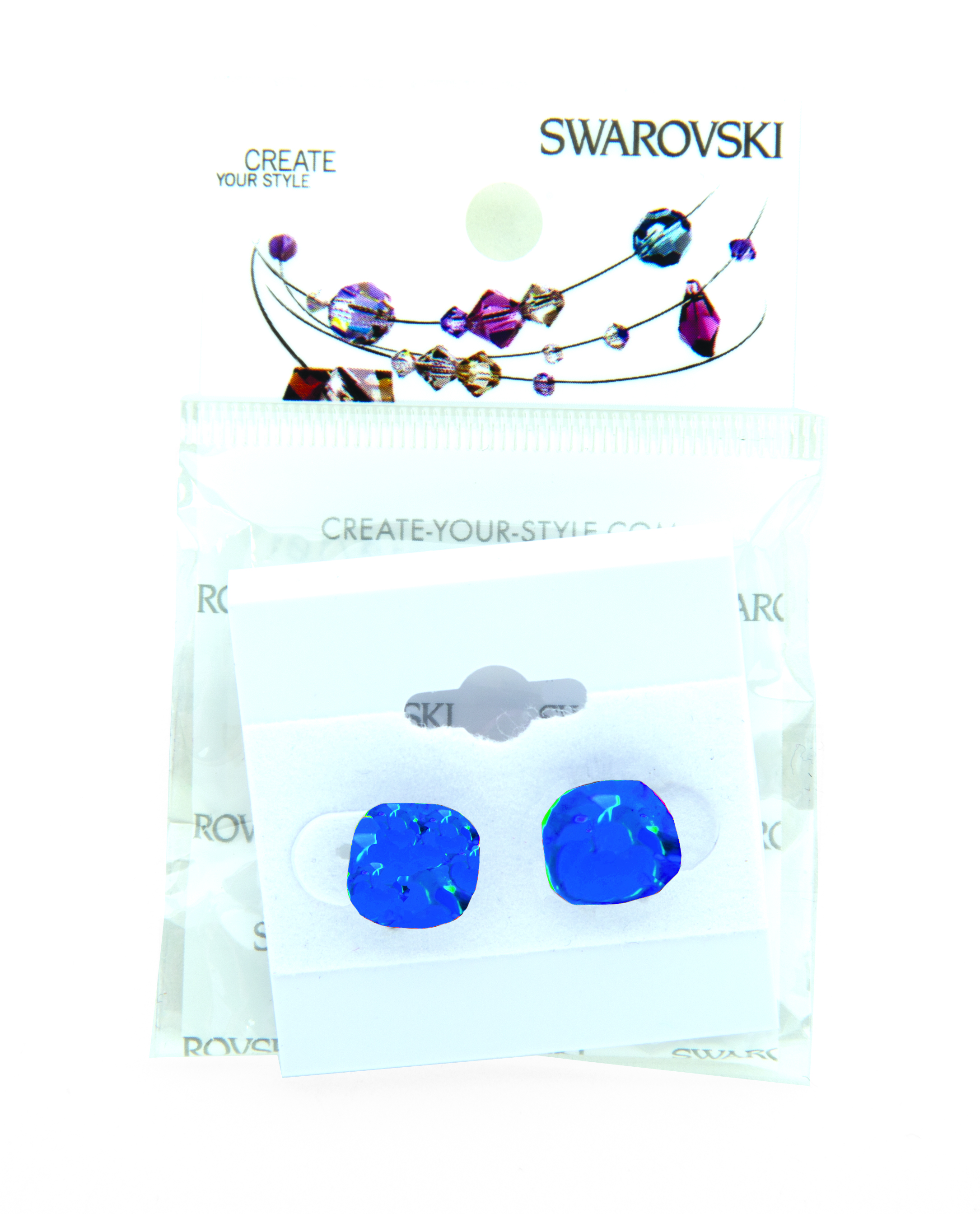 Örhängen med swarovskikristall  - 6