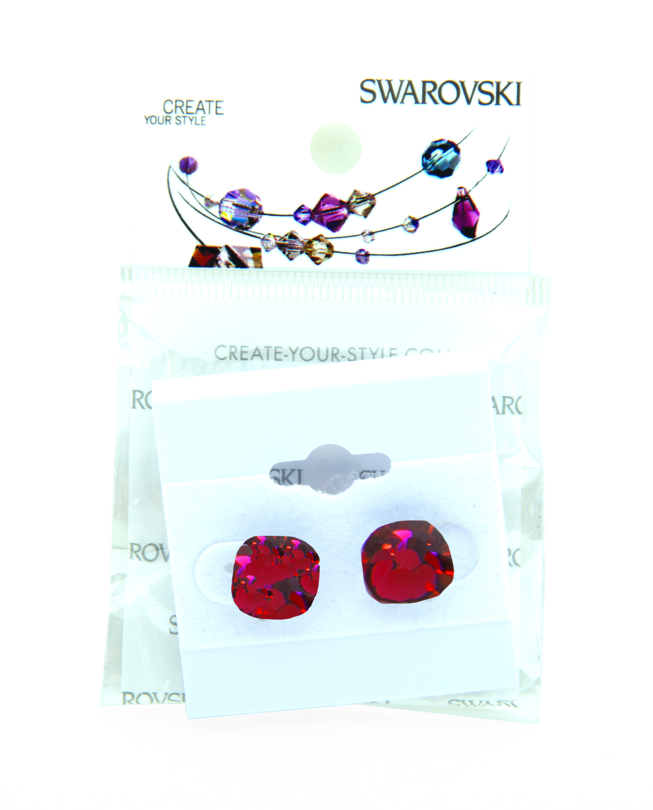 Örhängen med swarovskikristall  - 5