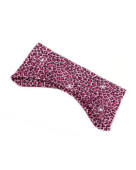 Pannband i djurmönstad microfiber 