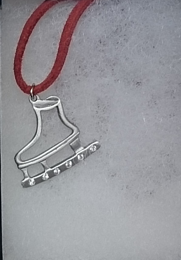 Halsband med skridsko i tenn - 4