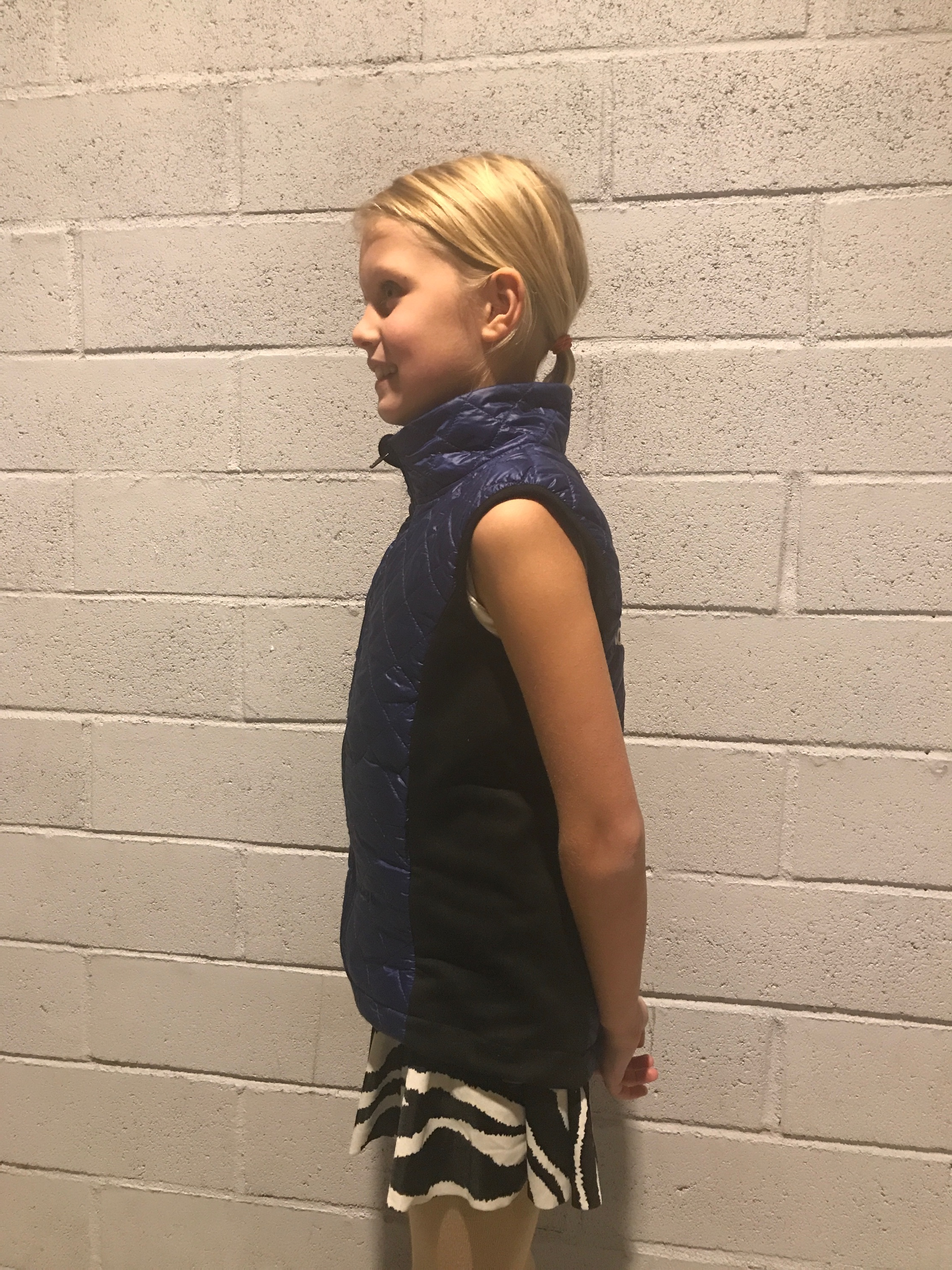 Blå klubbväst Borås konståkningsklubb - 3