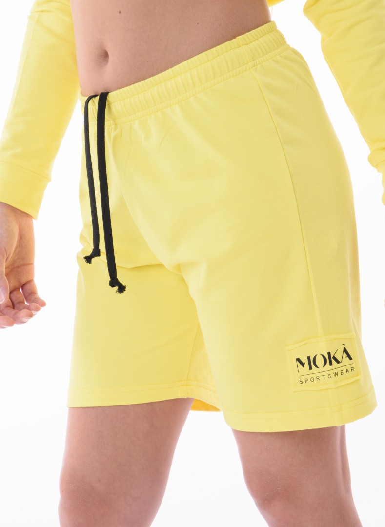 Gula bermudasshorts Nizza från Moka - 2