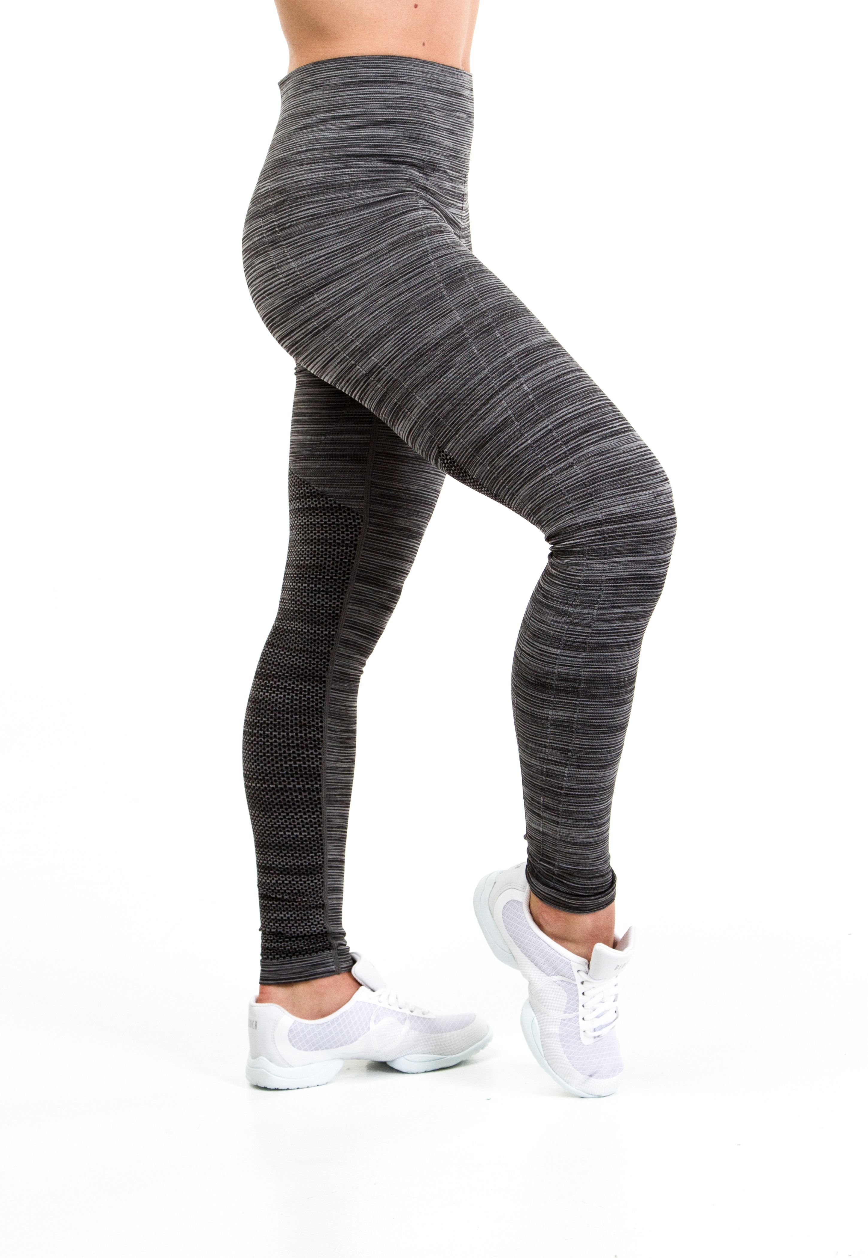 Melerade leggings från Jiv i grått 