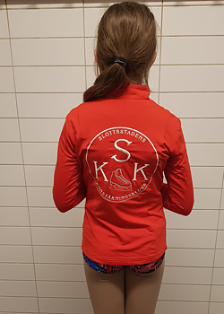 Röd klubbjacka Slottsstaden