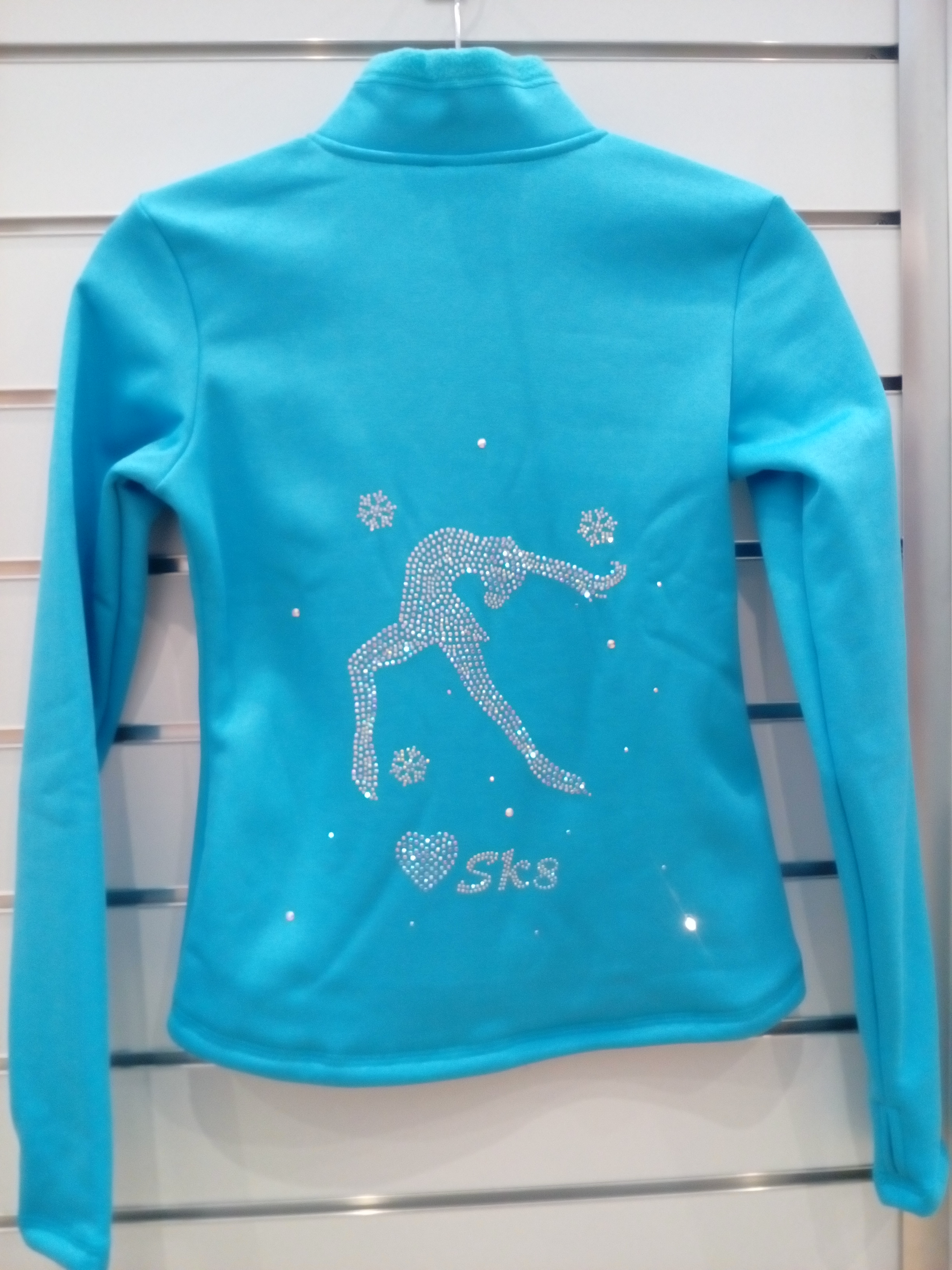 Jacka lättviktsfleece med kristallmotiv från ChloeNoel