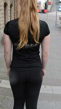 T-shirt från Sagester med Swarovski i flera färger