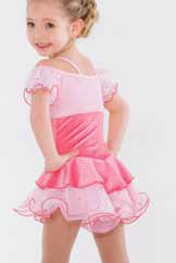 Prinsessklänning i olika rosa nyanser - 2