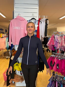 Mörkblå klubbjacka Karlskrona ASK inklusive tryck