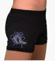 Svarta hotpants med kristaller - 5