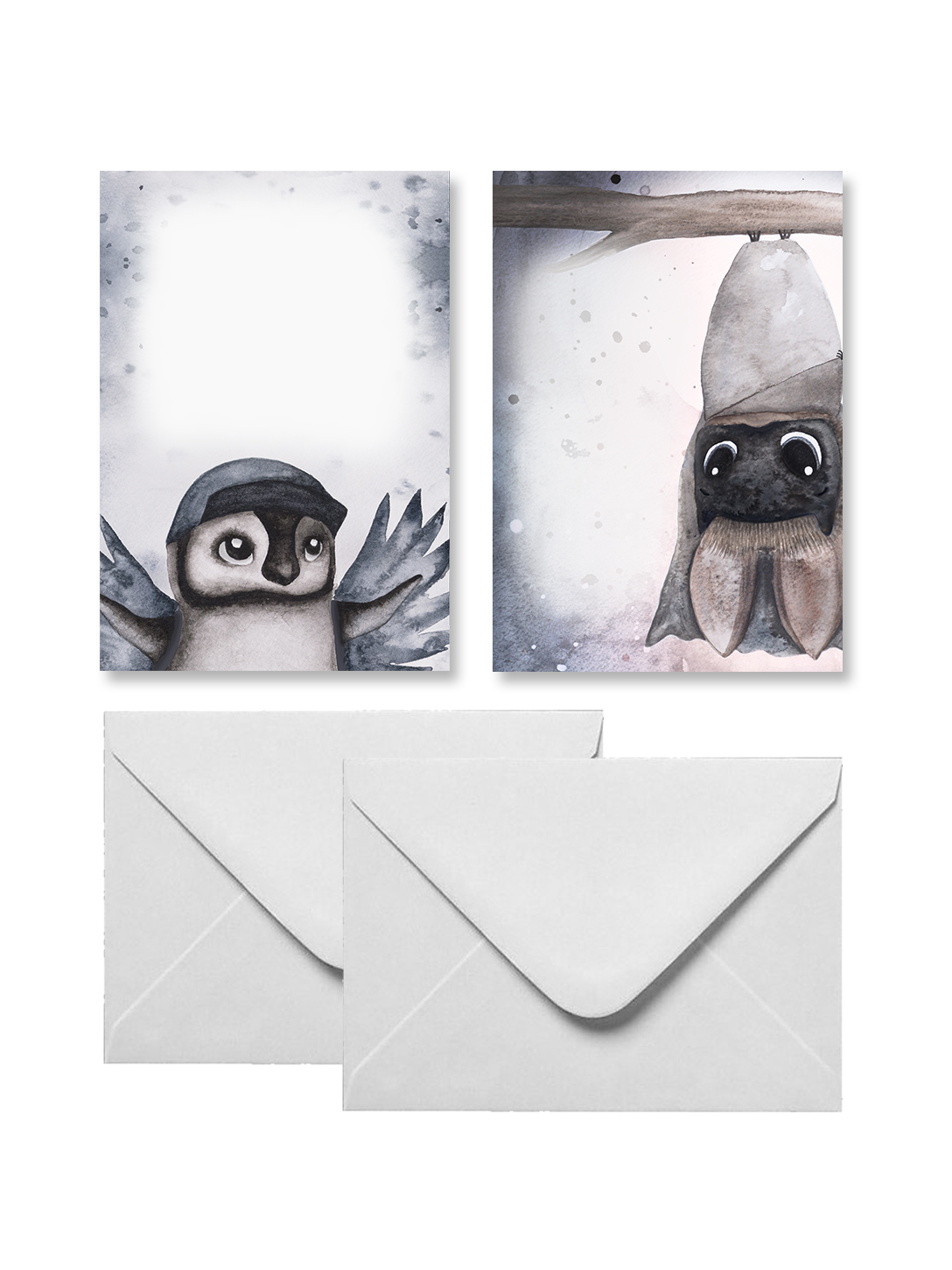 Penny och Bella - Vykort 2-pack