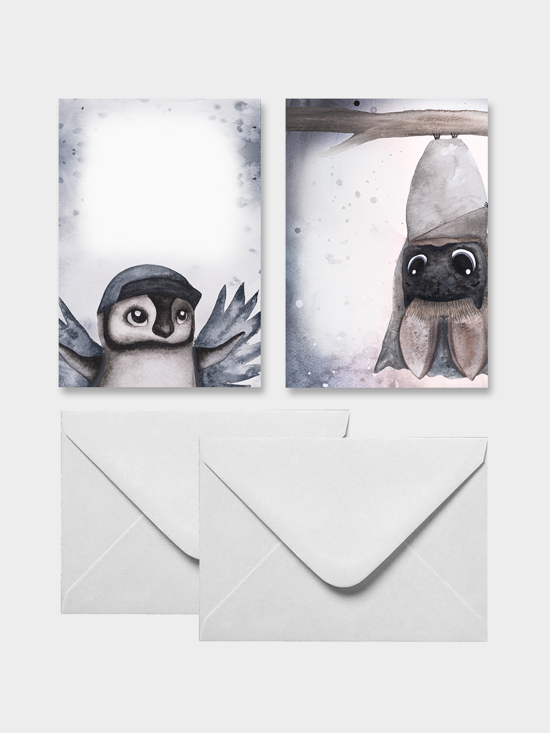 Penny och Bella - Vykort 2-pack