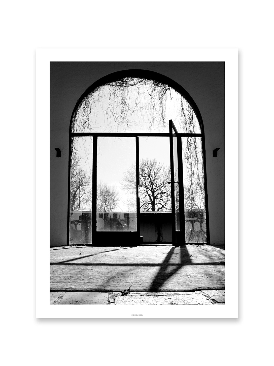 Glass door