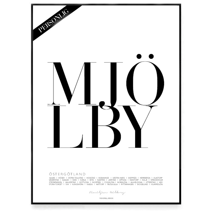 Mjölby - Home Town - 2