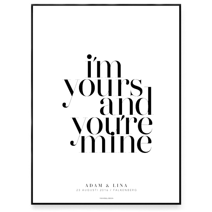 I'm yours