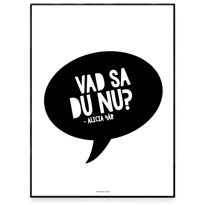 What did you say?