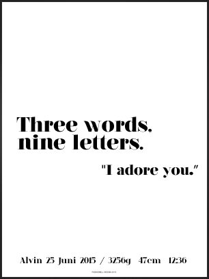 Three words Eight letters - 2