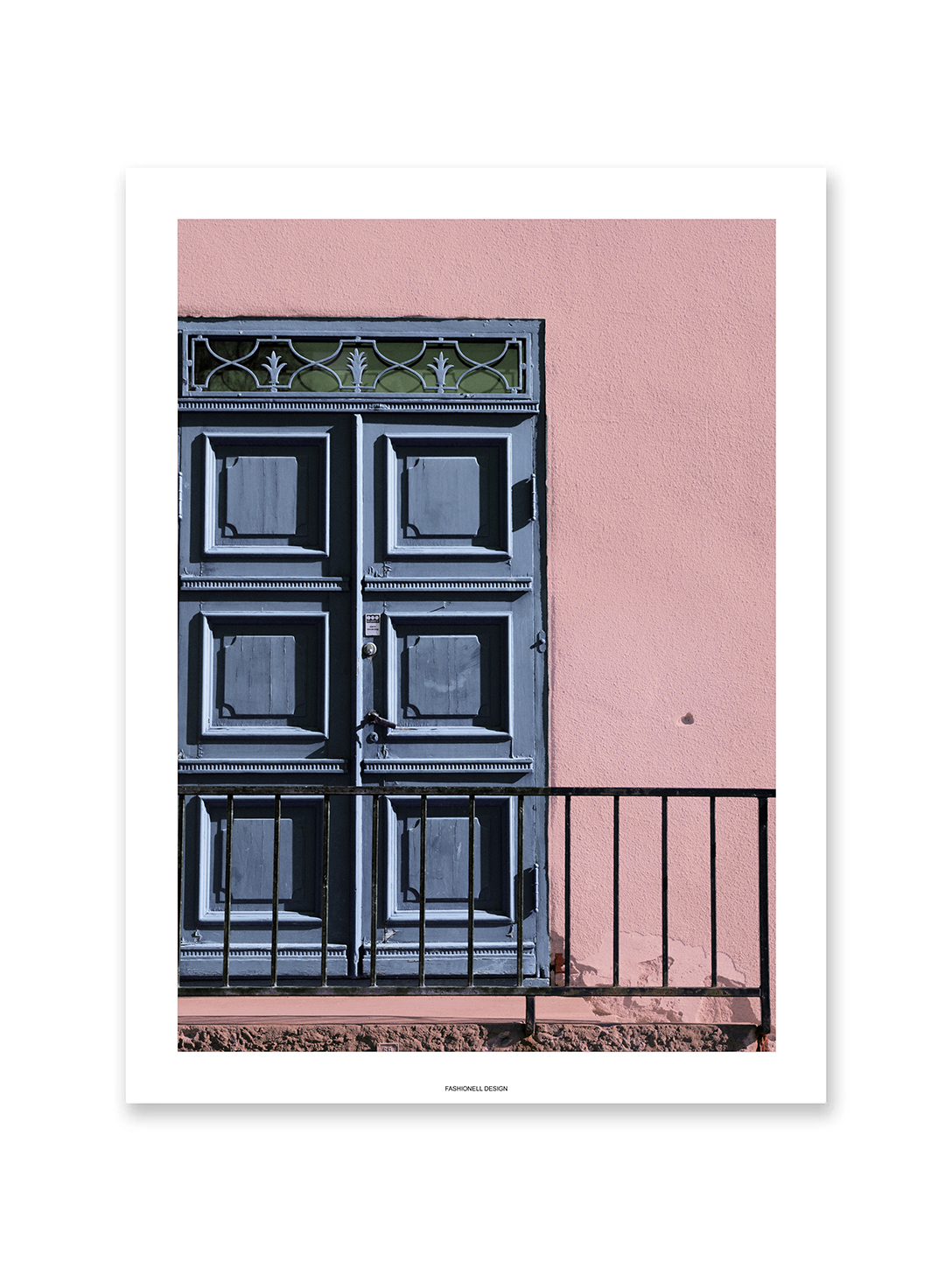 Blue door