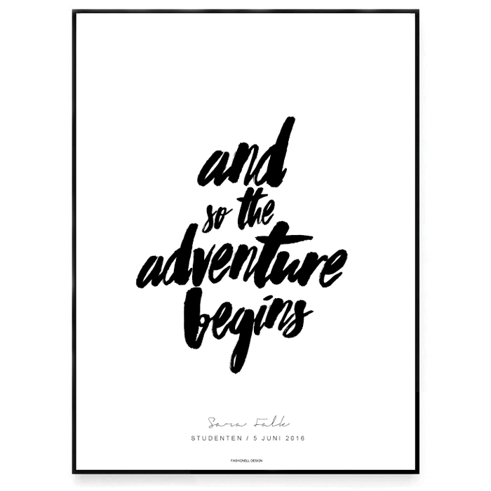 Adventure begins