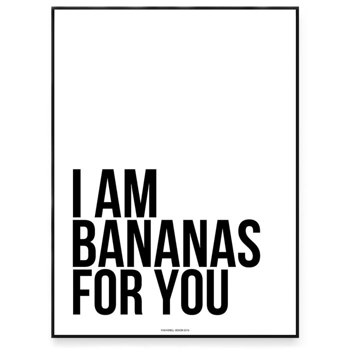 Bananas for you 