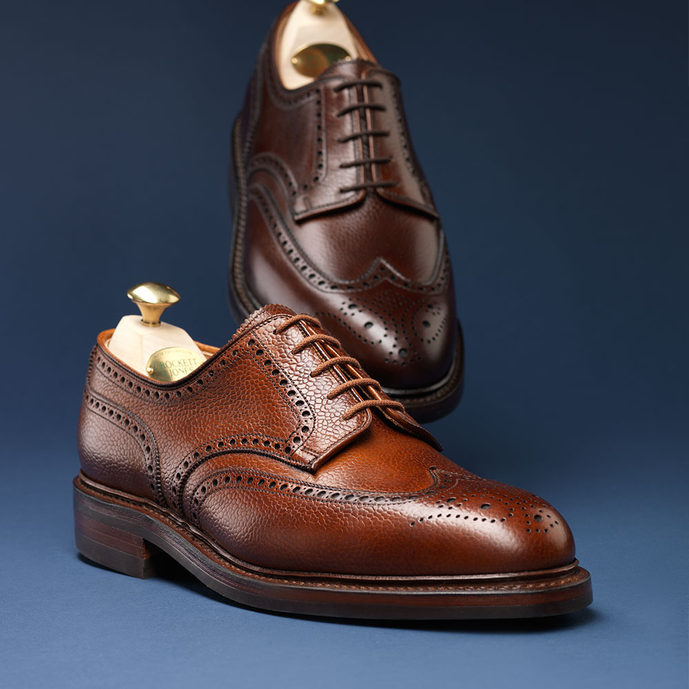 Pembroke. Dk Brown Scotch Grain - 4