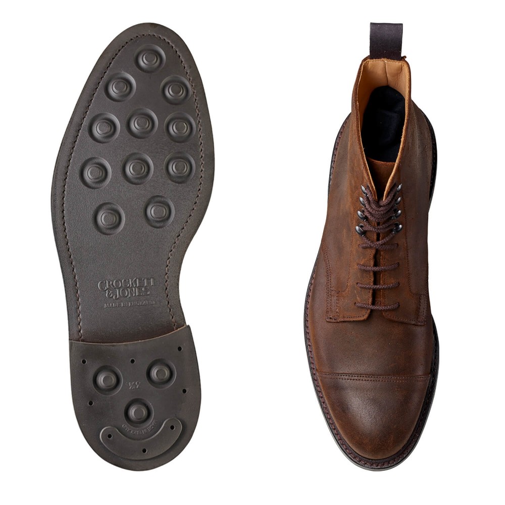Coniston. Dk Brown Roughout Suede - 2