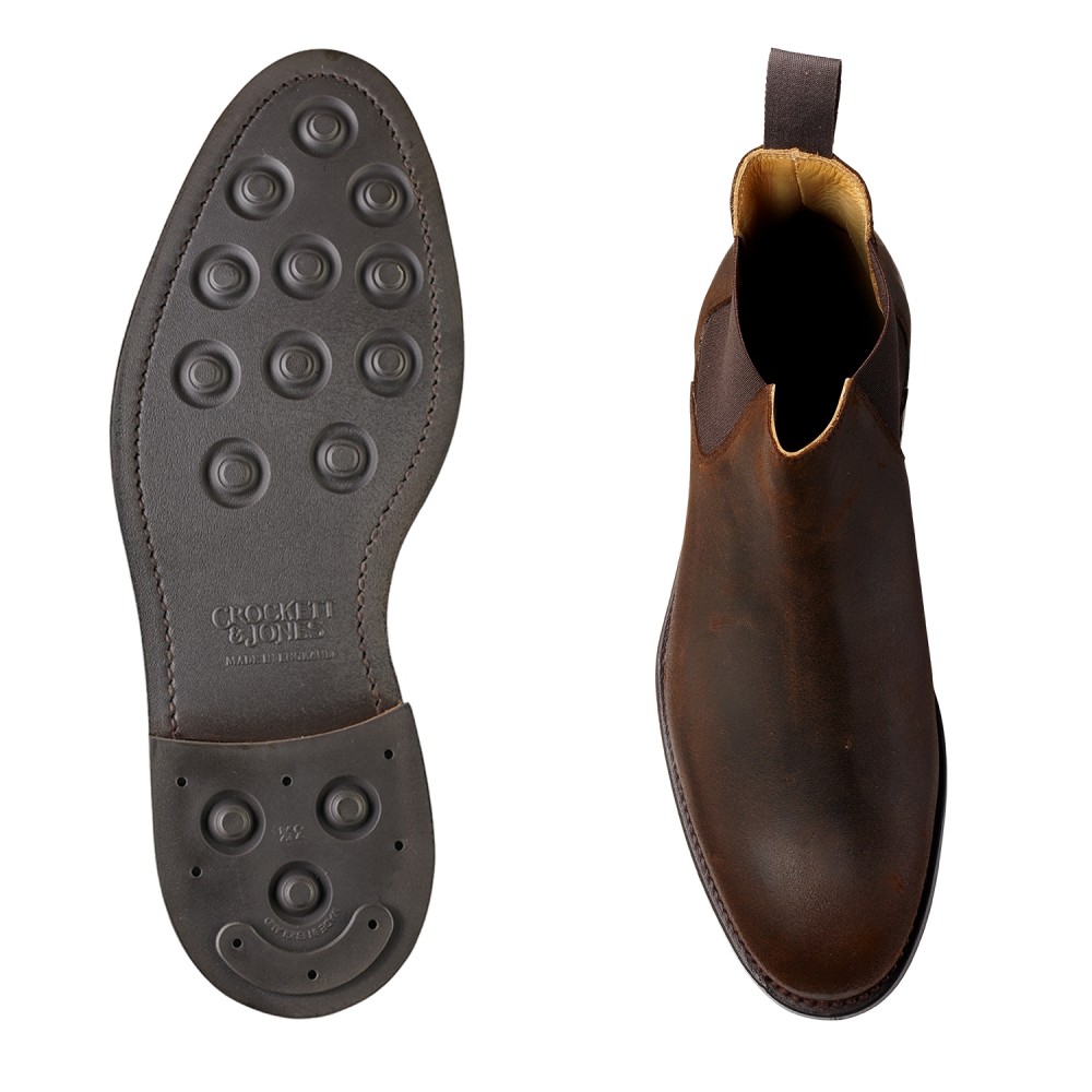Chelsea 5. Dk Brown Roughout Suede - 2