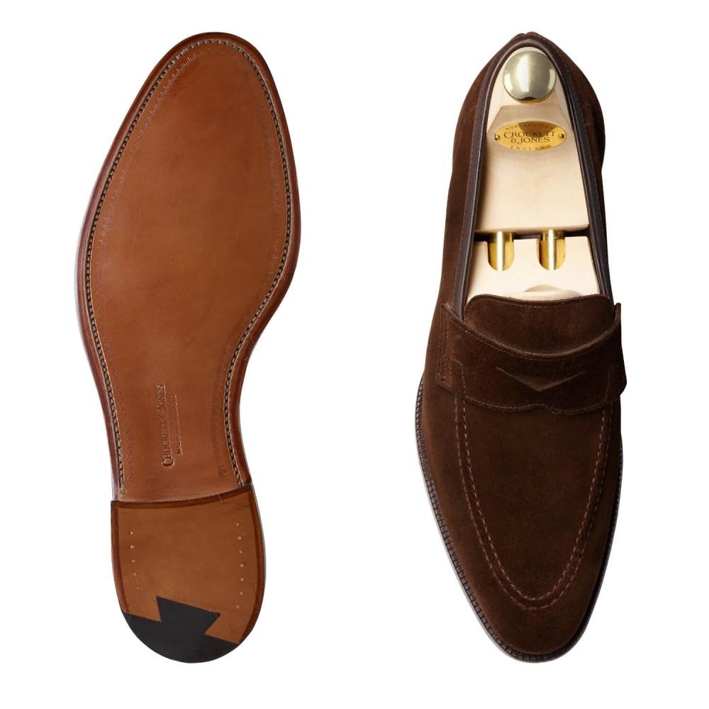 Teign. Dk Brown Suede - 2