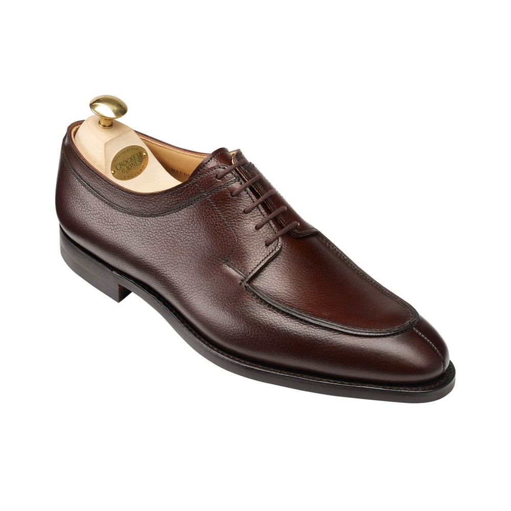 Hardwick. Dark Brown Pebble Grain