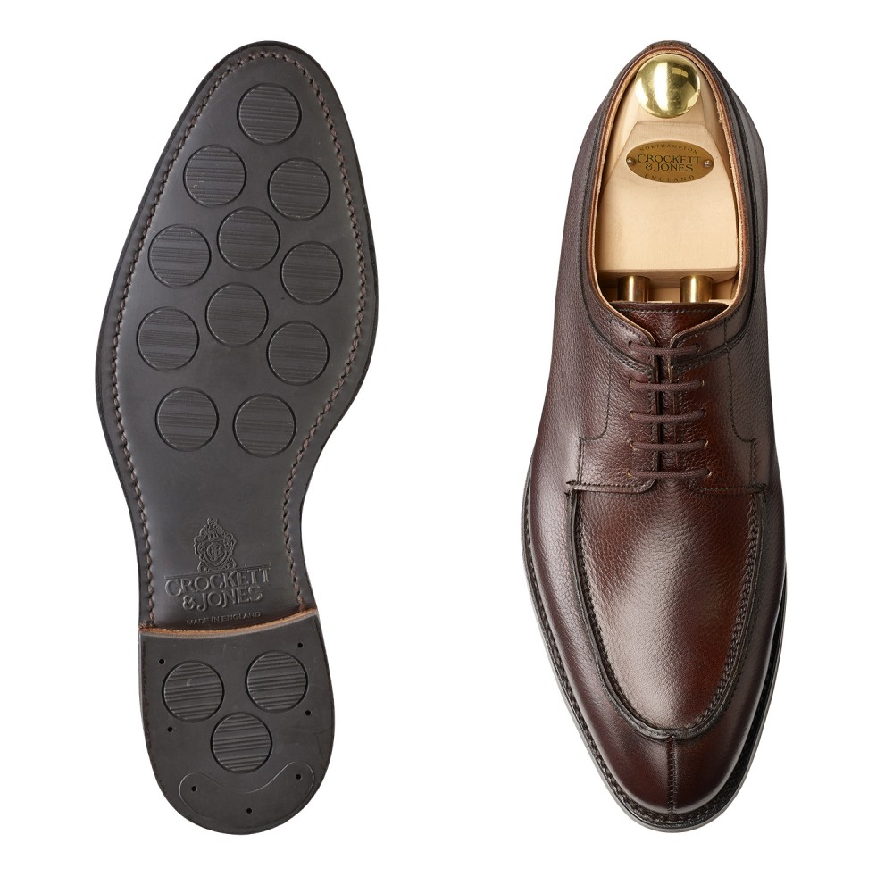 Hardwick. Dark Brown Pebble Grain - 2