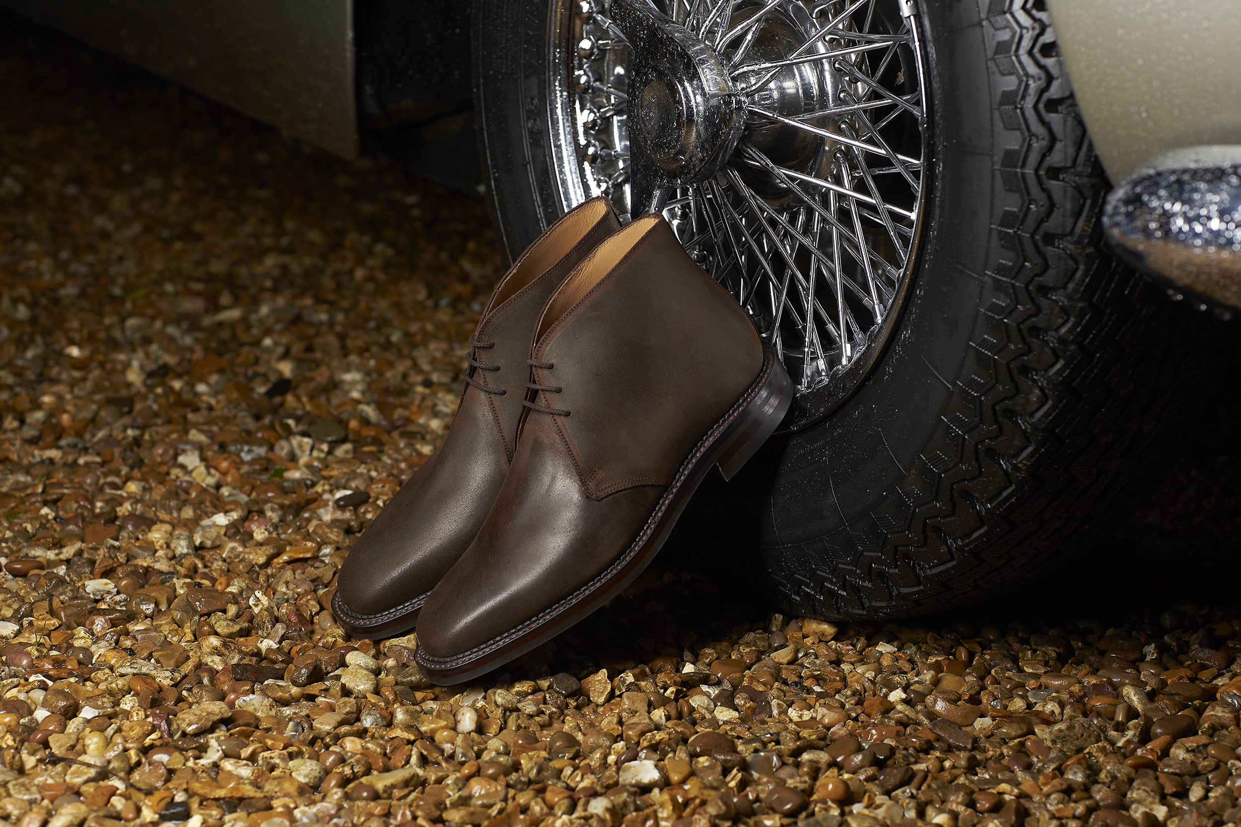 Molton. Dk Brown Roughout Suede - 5