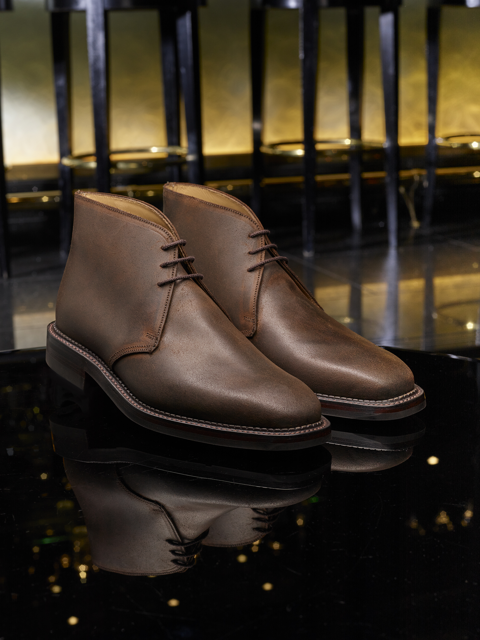Molton. Dk Brown Roughout Suede - 9