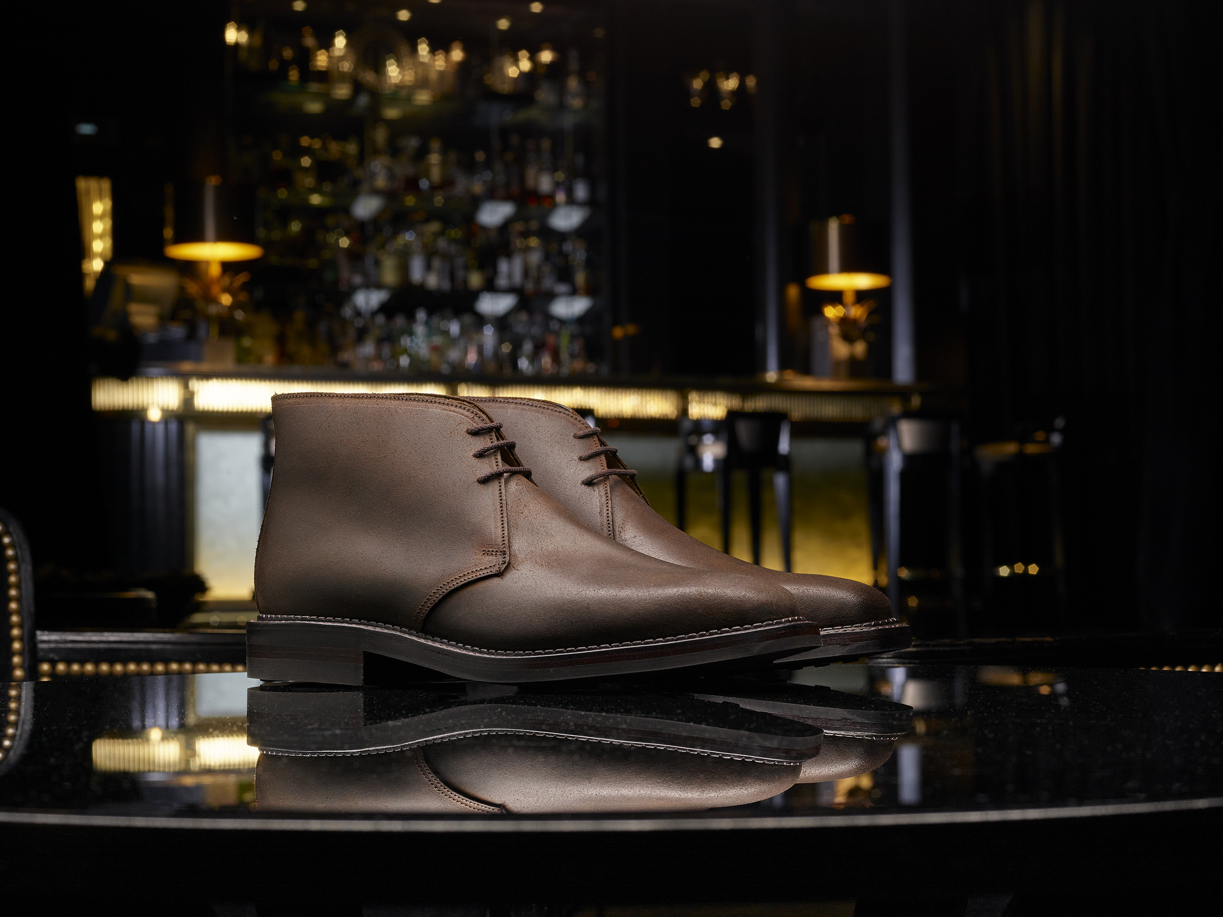 Molton. Dk Brown Roughout Suede - 8