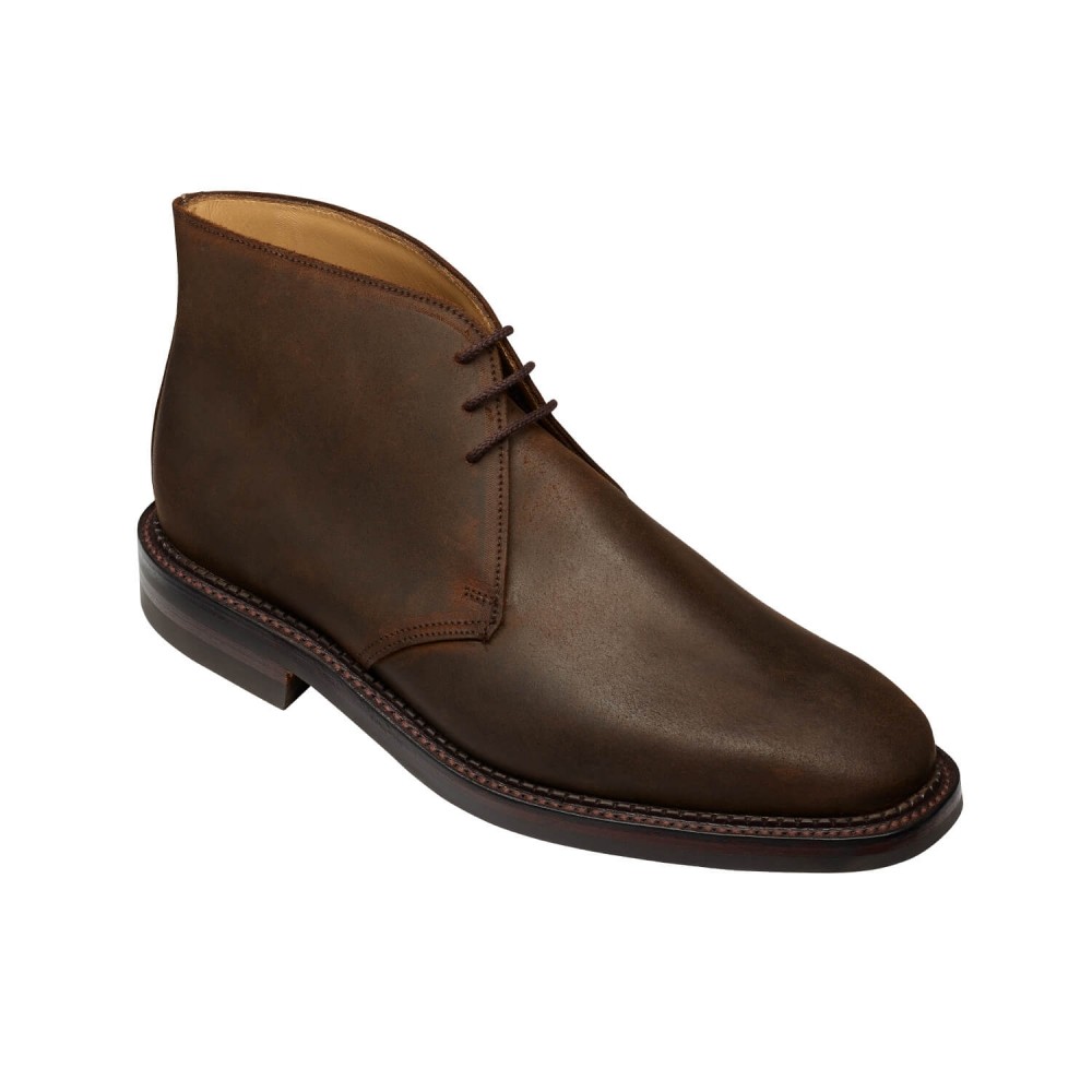 Molton. Dk Brown Roughout Suede
