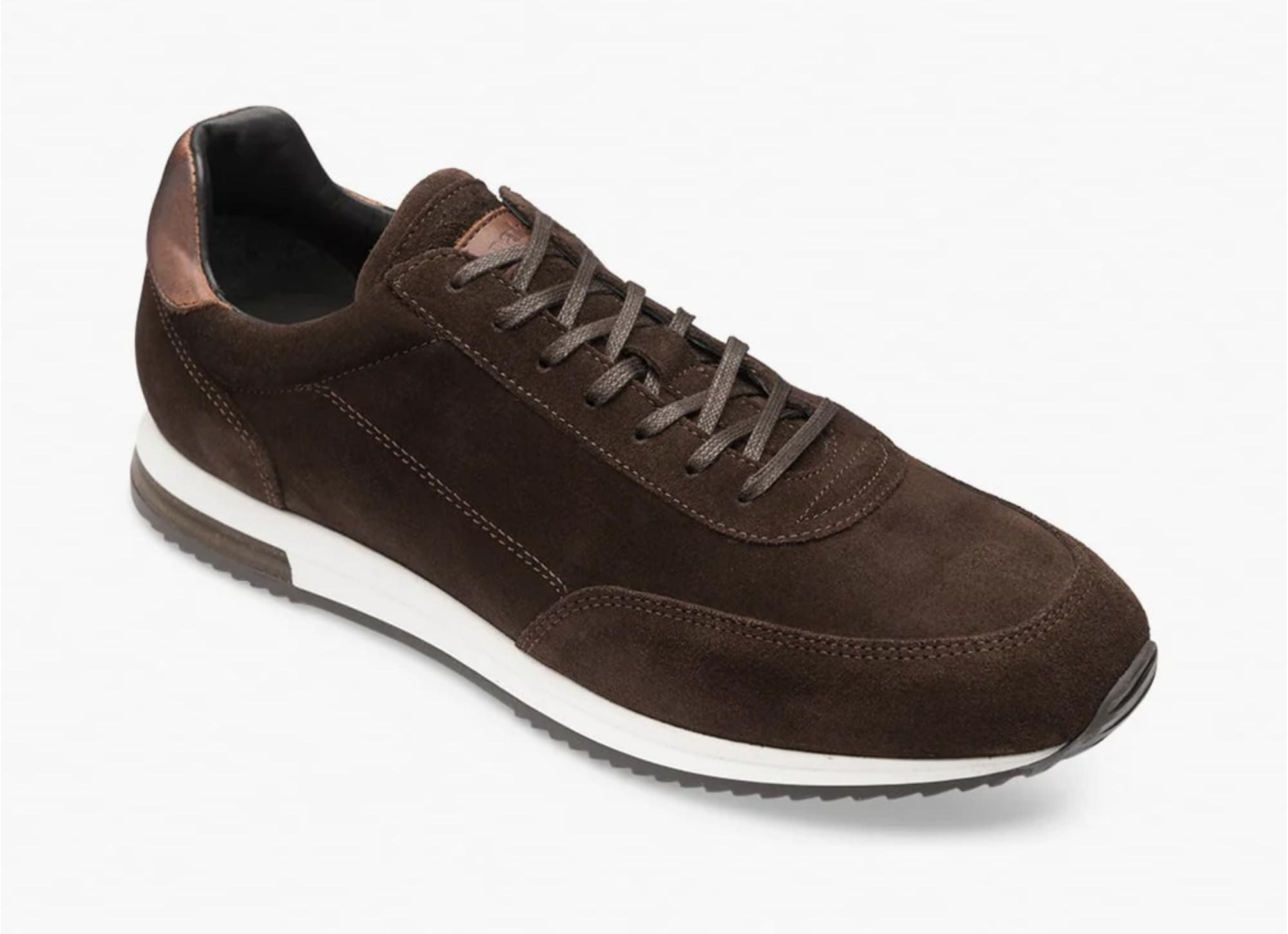 Loake Bannister. Dark Brown Suede - 2