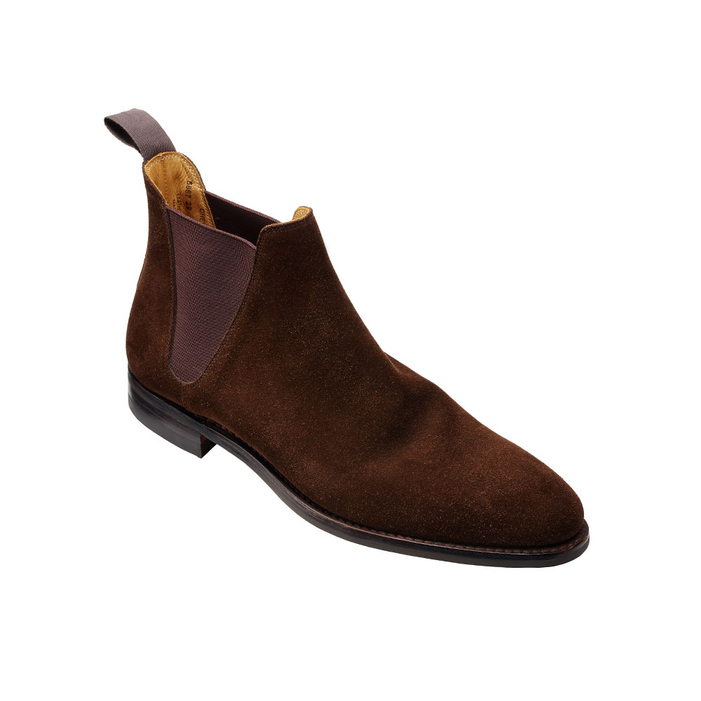 Chelsea 8. Dk Brown Suede
