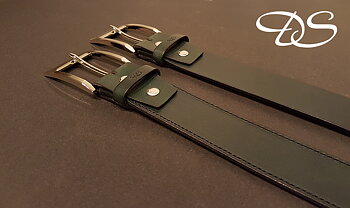 Bälte 35 mm. British Racing Green