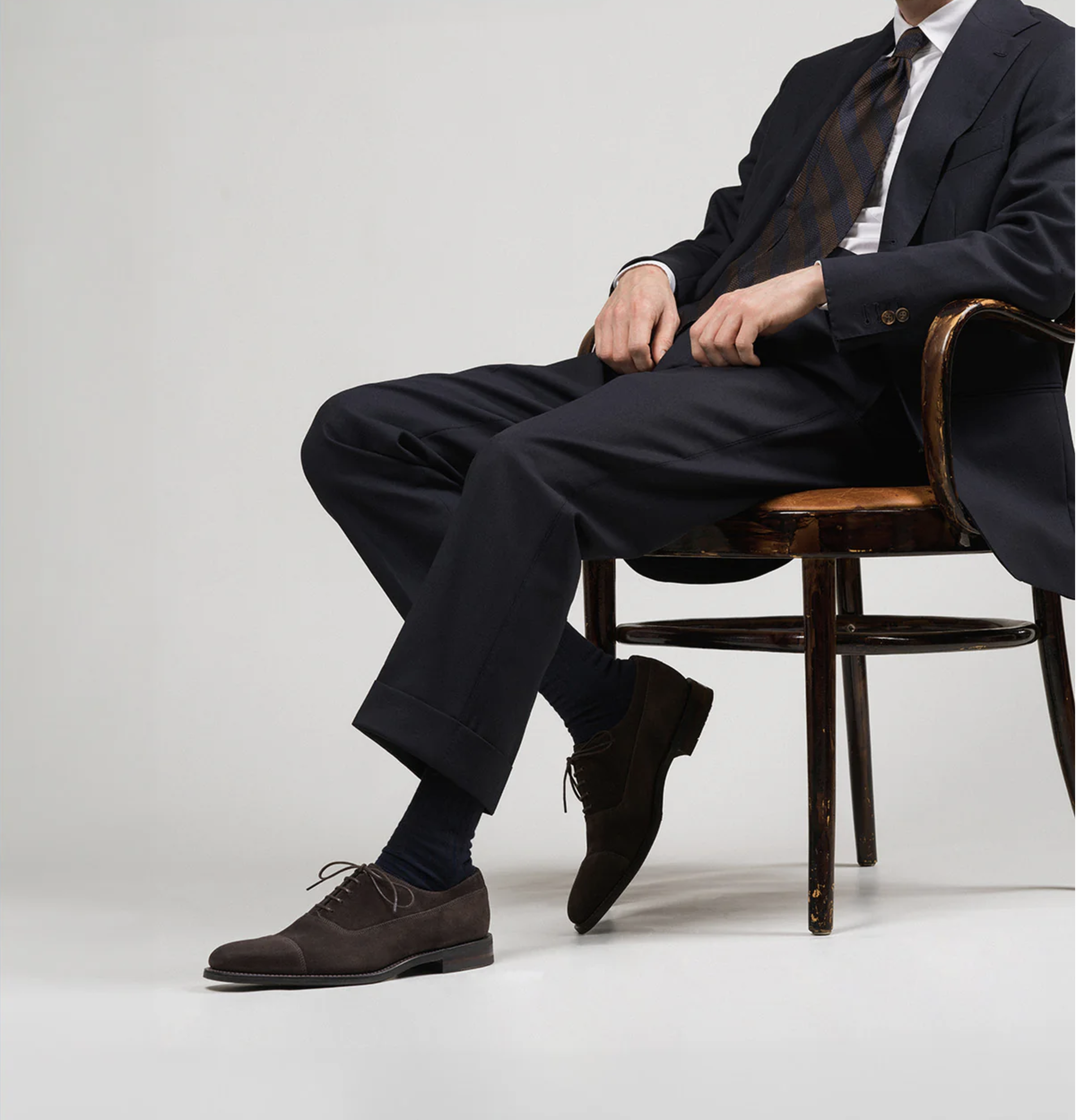 Truman. Dk Brown Suede - 6
