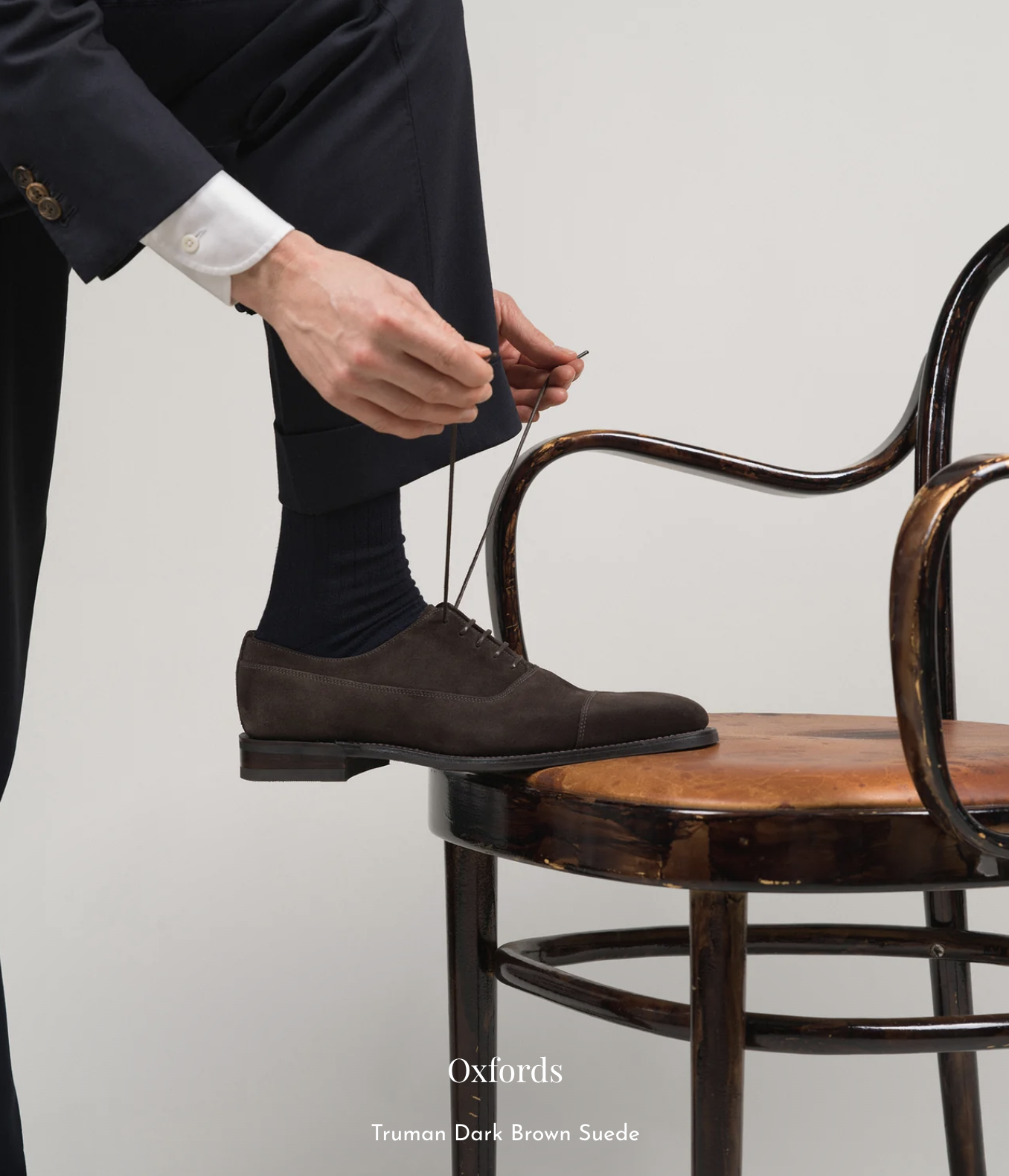 Truman. Dk Brown Suede - 5