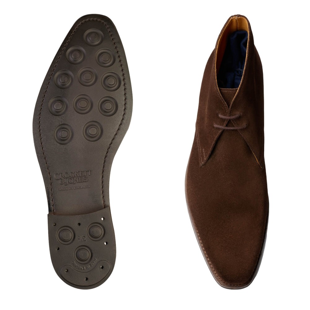 Tetbury. Dk Brown Suede - 2