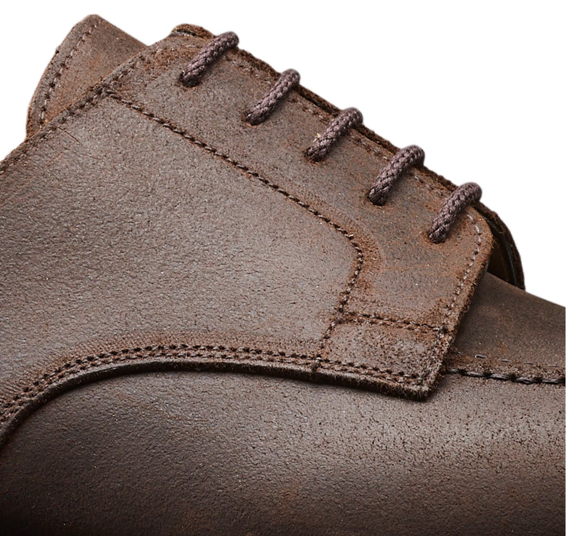 Denver MTO. Dk Br Roughout Suede - 4