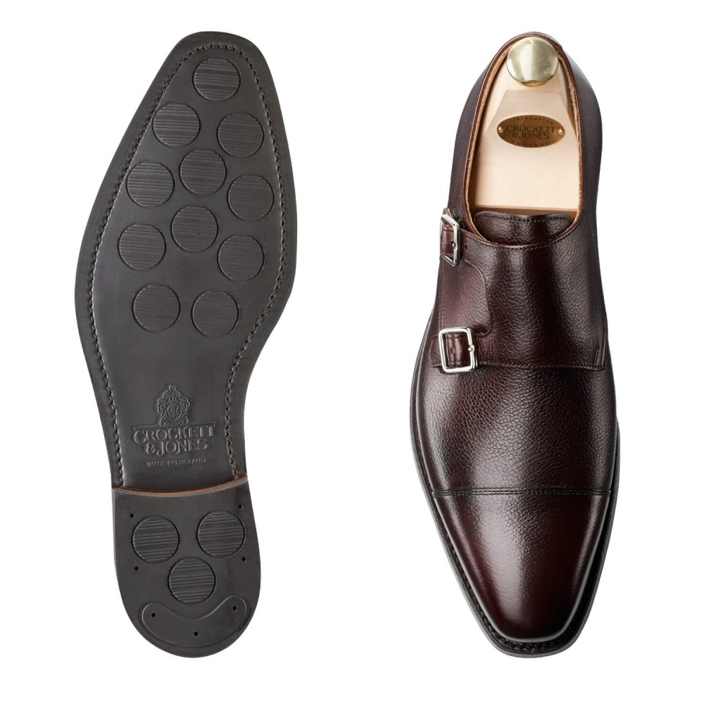 Lowndes City. Dk Brown Pebble Grain - 2