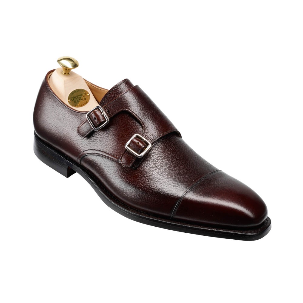 Lowndes City. Dk Brown Pebble Grain